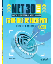AYT Türk Dili ve Edebiyatı 30 Net Model Sorular Soru Bankası Aromat Yayınları