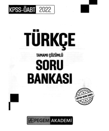 TÜRKÇE TAMAMI ÇÖZÜMLÜ SORU BANKASI