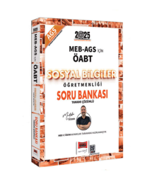 2025 MEB AGS ÖABT Sosyal Bilgiler Öğretmenliği Soru Bankası Yargı Yayınları