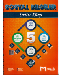 5. Sınıf Sosyal Bilgiler Defter Kitap Mozaik Yayınları