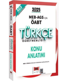 2025 MEB AGS ÖABT Türkçe Öğretmenliği Konu Anlatımı Yargı Yayınları