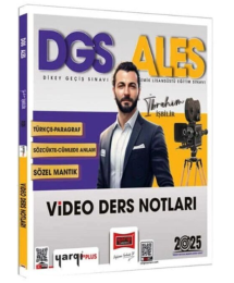 2025 DGS ALES Türkçe-Paragraf Sözcükte-Anlam Sözel Mantık Video Ders Notları Yargı Yayınları