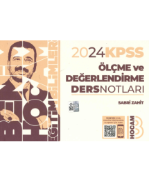 ÖLÇME VE DEĞERLENDİRME DERS NOTLARI
