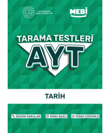 AYT Tarama Testleri Tarih MEBİ OGM