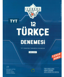 TYT Türkçe Iceberg 12 Deneme Okyanus Yayınları