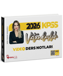 2026 KPSS Vatandaşlık Video Ders Notları Esra Özkan Karaoğlu Hoca Kafası Yayınları