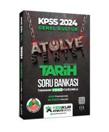 2024 KPSS Atölye Serisi Tarih Tamamı Video Çözümlü Soru Bankası