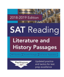 SAT Reading: Literature and History, 2018-2019 Edition
