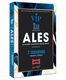 VİP ALES TAMAMI ÇÖZÜMLÜ 7 DENEME
