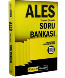 2024 ALES TAMAMI ÇÖZÜMLÜ SORU BANKASI