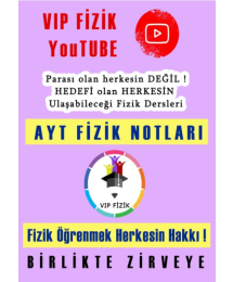 2022 Güncel AYT VİP FİZİK Video Serisi