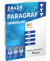 Alternatif Yayınları TYT Paragraf 24 x 24 Deneme