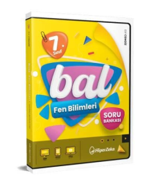 7. Sınıf BAL Fen Bilimleri Soru Bankası Hiper Zeka Yayınları