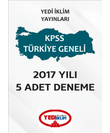 YEDİİKLİM 5 ADET DENEME