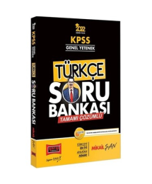 KPSS Genel Yetenek Tamamı Çözümlü Türkçe Soru Bankası