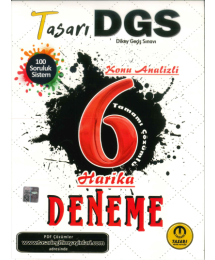 DGS KONU 6 HARİKA DENEME KONU ANALİZLİ
