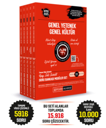 2025 KPSS Genel Yetenek Genel Kültür Tamamı Çözümlü Soru Bankası COĞRAFYA