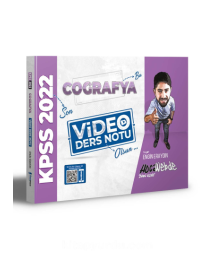 2022 KPSS Coğrafya Video Ders Notu