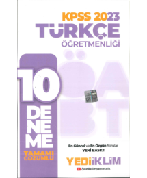10 DENEME TAMAMI ÇÖZÜMLÜ
