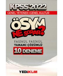 10LU DENEME ÖSYM NE SORAR TÜM DERSLER ÇÖZÜMLÜ