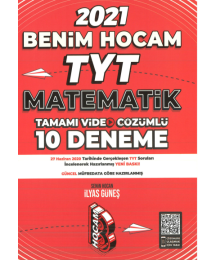 TYT Matematik Tamamı Video Çözümlü 10 Deneme Sınavı