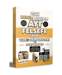 AYT FELSEFE GRUBU VİDEO DERS DEFTERİ VE SORU BANKASI
