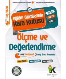 ÖLÇME VE DEĞERLENDİRME KONU ÖZETLİ DİJİTAL ÇÖZ. SORU BANKASI