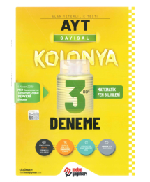 AYT Sayısal Kolonya 3 Deneme