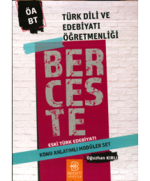BERCESTE ESKİ TÜRK EDEBİYATI KONU ANLATIMLI MODÜLER SET