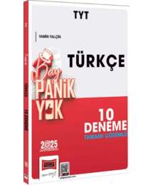 2025 TYT Tamamı Çözümlü Panik Yok Türkçe 10 Deneme Yargı Yayınları
