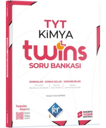 TYT Twins Kimya Soru Bankası KR Akademi Yayınları