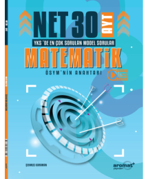 AYT Matematik 30 Net Model Sorular Soru Bankası Aromat Yayınları