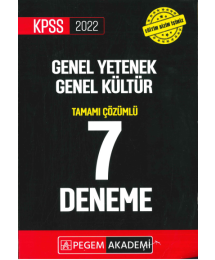 GKGY TAMAMI ÇÖZÜMLÜ 7Lİ DENEME