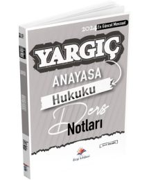 Dizgi Kitap 2024 Yargıç Anayasa Hukuku Ders Notları - Sosyal Aygün Dizgi Kitap