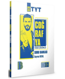 2026 YKS TYT Coğrafya Soru Bankası Çözümlü Bayram Meral Benim Hocam Yayınları