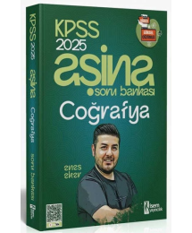 2025 KPSS Coğrafya Aşina Soru Bankası Çözümlü İsem Yayınları