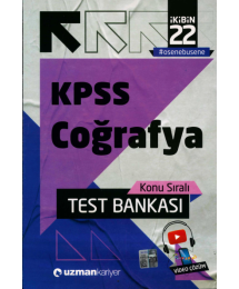 COĞRAFYA TEST BANKASI