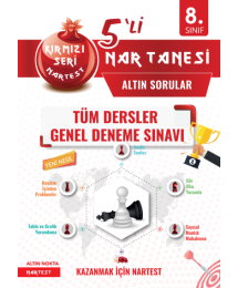 8. Sınıf Nar Tüm Dersler 5 Deneme Nartest Yayınları