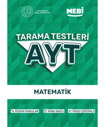 AYT Tarama Testleri Matematik MEBİ OGM