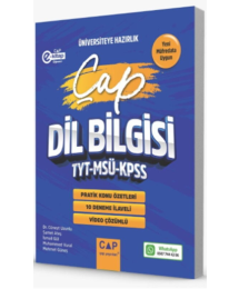 TYT MSÜ KPSS Dil Bilgisi Pratik Konu Özetleri Deneme İlaveli Çap Yayınları