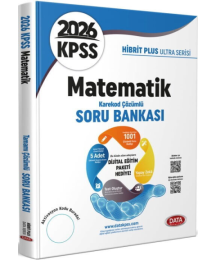 2026 KPSS Matematik Hibrit Plus Ultra Serisi Karekod Çözümlü Soru Bankası Data Yayınları