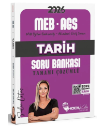 2026 MEB-AGS Tarih Soru Bankası Çözümlü Hoca Kafası Yayınları