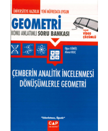 GEOMETRİ ÇEMBERİN ANALİTİK İNCELENMESİ DÖNÜŞÜMLERLE GEOMETRİ KONU ANLATIMLI SORU BANKASI