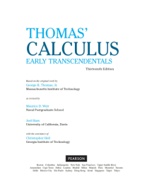 THOMAS CALCULUS (13. BASKI)