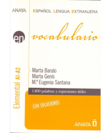 Vocabulario. Nivel elemental A1 (Espanol lengua extranjera / Spanish for Foreigners (İspanyolca)