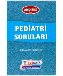 Pediatri Soruları Açıklamalı 1677 Güncel Soru Meditus Serisi TUSDATA