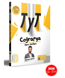2025 TYT Coğrafya Ders Notları Benim Hocam Yayınları