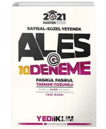MASTER ALES 10!LU DENEME SAYISAL SÖZEL YETENEK