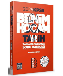 Benim Hocam Yayınları 2025 KPSS Tarih Soru Bankası Çözümlü