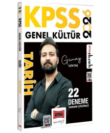 2026 KPSS Genel Kültür Tamamı Çözümlü Tarih 22 Deneme (Günay Göktaş) Yargı Yayınları